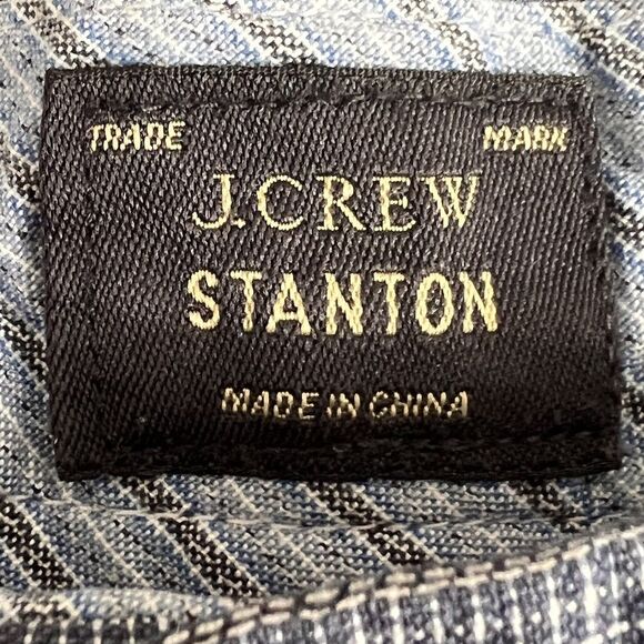 J CREW Stanton Shorts, Men's 33, Baird McNutt Irish Linen Blend Blue - Picture 2 of 5